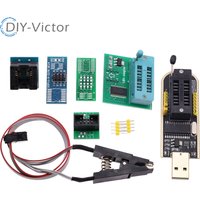 I21 CH341 24 25 Series EEPROM Flash BIOS USB Programmer Module + SOIC8 SOP8 Test Clip For EEPROM 93CXX / 25CXX / 24CXX DIY KIT