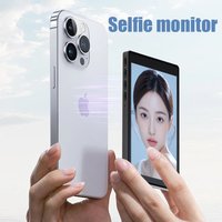 PT001 Magnetic Cell Phone Vlog Self Timer Monitor Screen Using Rear Camera Monitor For Live Streaming Creating Content Self-Time