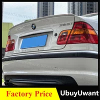 Kofferraumspoiler für BMW E46 3er 318i 320i 325i 328i 1998–2006 ABS-Kunststoff, schwarzer Auto-Heckflügel-Lippenverkleidung