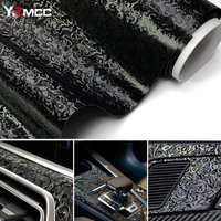 Carbon Fiber Sticker New PET HD Black Carbon Film Waterproof Motorcycle Modified Film Car Body Tuning Decoration Car Accessories