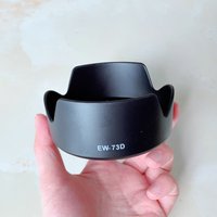 ใCใLens Hood Replace EW-73D EW73D For EF-S 18-135mm F/3.5-5.6 IS USM / 18-135 Mm F3.5-5.6 IS USM / RF 24-105mm F4-7.1 IS STM