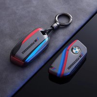Sport Style Car Key Case Cover Shell For M X1 U11 X7 X5 G05 LCI I7 IX XM Series 7 740Li U06 G81 M3 2023 2024 Keyless Accessories