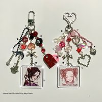 Nana Hachi Matching Keychain, Stylish Accessory for Everyday Use, Perfect Gift Idea, Durable Design, Ideal for Keys and Wallets