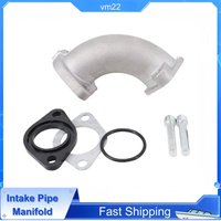 Intake Pipe Manifold VM22 26mm For CRF/XR 50 70 110cc 125cc 140cc 150cc 160cc Dirt Pit Bike Go Kart Quad Carburator Engine