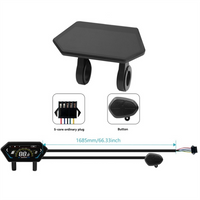 AliExpress NONE AC57-UKS6 Electric Scooter LCD Meter 24V-72V Color Screen E-Bike Smart Display Electric Bicycle Dashboard SM 5PIN