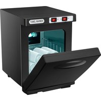 Sterylizator do ręczników z ozonem i UV, 150W, 5L, szybkie nagrzewanie, do salonów spa i paznokci, dezynfekcja 3-w-1: ciepło, UV i ozon.