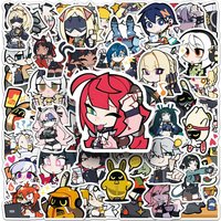 10/50PCS Zenless Zone Zero Game Stickers Cartoon Character Expression Graffiti Decoration Notebook Suitcase Guitar Phone Decals