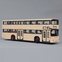New MOC 1970s City SD200 Double-Decker Bus Model Building Blocks DIY Modular Car Assembly Children's Toy Boy Birthday Gift Set