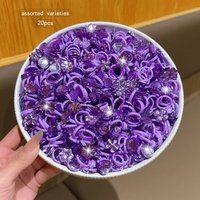 20 temperament sweet purple style random opening rings suitable for daily wear and use