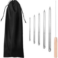 Rope Splicing Tool, Line Braiding Set, Convenient Practical Rope Splicing Fid Kit Convenient Smooth Surface Stainless Steel