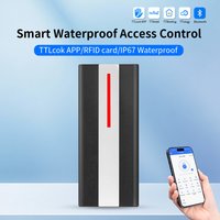 H1X IP67 Waterproof TTlock Smart Lock Access Control Keypad Outdoor Fingerprint Passcode Bluetooth 13.56Mhz Card App Unlock