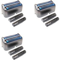 【SUPERDEALS】3X Replacement Foil And Cutter For Babyliss UV Double Foil Shavers Replacement For UV Foil Shavers ONLY