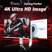 Tiansu 27-inch WQHD 3840×2160p 165Hz VA LED gaming PC monitor, 100% sRGB, 1ms response time, 1500R curvature, HDMI/PC gaming display