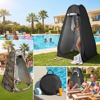 Portable Pop-Up Privacy Tent for Outdoor Shower Camping Toilet Rain Shelter Easy Setup Foldable with Storage Bag
