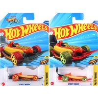 Hot Wheels #85 2025 Street Wiener Spicy Hot Dog HW Fast Foodie 1/64 Diecast Vehicle Car Model Toy for Boys Gift C4982