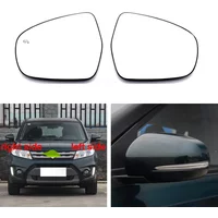 For Suzuki Vitara S-cross Replace Outer Rearview Side Mirrors Lens Door Wing Rear View Mirror Glass with Heating