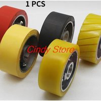 Roue de pression en caoutchouc pour alimentateur de puissance, roue motrice pour machine à fraiser le bois, accessoires pour machines à bois