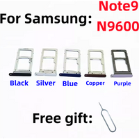 SIM Card SD Card Tray chip slot drawer Holder For Samsung Galaxy Note9 SM-N960F N9608 N9600 N960U N960DS SD SIM Card tray Slot