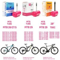 AliExpress NONE RideNow Ultralight MTB Bike Inner Tube26 27.5 29 Inch Gravel Road Bicycle 700C x 40 TPU Material Tire French Valve Super Light