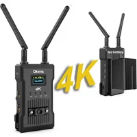 200m 4K HDMI Wireless Extender Video Transmitter and Receiver Support Battery Videographer Photographer PC Camera Live Streaming