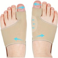 2pcs Toe Separators for Women And Men, Thumb Spacers with Gel Pads, High Elasticity Toe Separation Comfortable & Breathable