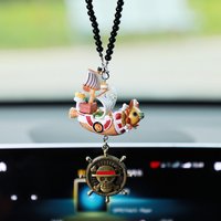 ONE PIECE Car Hanging Ornament Merry Go Car Accessories Anime Cosplay Decor for Men Women