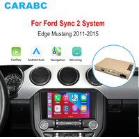 For Ford Sync 2 Edge Mustang 2011-2015 Wireless CarPlay Android Auto Navigation GPS Mirror Link Function