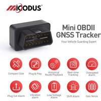MiCODUS OBD GPS Tracker MV66 Realtime Mini GPS Tracker for Car Tracking Device Shake Move Alert Geofence Free APP
