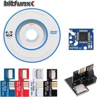 BitFunx SD2SP2 Adapter Replacement Micro SD Card Reader + Swiss Boot Disc Mini DVD +Xeno GC Chip For Nintendo Gamecube NGC