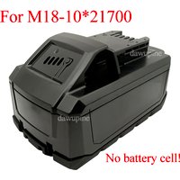 For Milwaukee 18V Lithium Battery Storage Box Charging Protection Circuit Board for M18 10*21700 Plastic Case PCBA Box Stickers