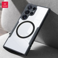 Xundd Case For Samsung Galaxy S26 Ultra S25 Ultra S24 Ultra S26 Plus Magnetic Case with 360° Spin Holder Airbag Shockproof Shell
