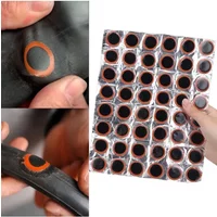 AliExpress NONE 48Pcs Rubber Puncture Patches Bicycle Tire Tube Repair Kit No Glue Inner Tube Puncture Fix Tools Accessories