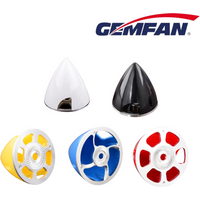 Hélice 38mm 45mm 51mm 57mm 63mm 70mm 75mm pour avion RC, pièces DIY, accessoires de loisirs, base en aluminium, hélice en plastique, Gemfan