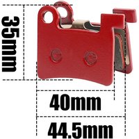 1 Pair Electric Bicycle Disc Brake Pads LBN Disc Brake For Elida Folding Lithium Scooter Bike Bicycle Accessories