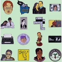 Superior Quality Cartoon Enamel Pin Collection Lifestyle Fashion TV Show Brooch Lapel Backpack Badge Gift for Friends Wholesale