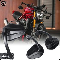 Rétroviseur d'extrémité de barre en alliage d'aluminium CNC, pour DUCATI Monster 821 797 937 SP 1200 S/R Streetfighter V2 V4 S SP
