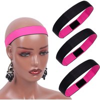 Wig Band For Melting Lace Band Elastic Bands For Wig Edge Lace Frontal Melt Adjustable Wrap To Lay Scarf Keeping Grip No Slip