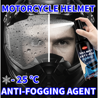 IFUBO Helmet Anti-Fog Spray 50ml -25°C Motorcycle Car Glass Mirror Winter Safety Clear Vision Quick Apply Multi-Use Defogger