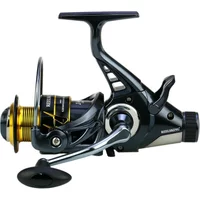 15BB Metal 4.9:1/5.2:1 Spinning Fishing Reel Freshwater/Saltwater Carp Fishing Reel Ahead/Post Double Brake Smooth Casting Reel