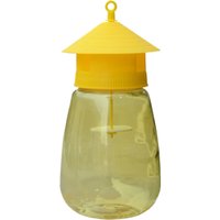 1-3PCS Fruit Fly Trap Killer Yellow Plastic Drosophila Trap Fly Orchard Anti Fruit Catcher Pest Fly Trap Control Insect Products