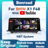 BONROAD 10.25 Wireless Carplay Stereo Audio Car Radio With Youtube For BMW X1 F48 X2 F49 GPS Navigation Multimedia Touch Screen