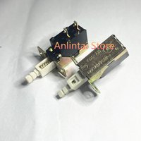 5PCS KDC-A10 8A/128A 250V 2P Power button switch with lock switch button direct key self-locking adjustable power key button