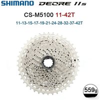 AliExpress Shimano Deore CS M5100 11 Speed Cassette Sprocke Freewheel for Mountain Bike MTB CS-M5100 11-51T 11S 42T Bicycle 11V
