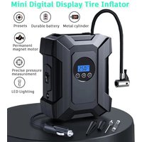 Toolbox Car Inflation Pump Air Compressor Intelligent Tire Inflation Pump 12V Portable Car Tire Inflation Machine