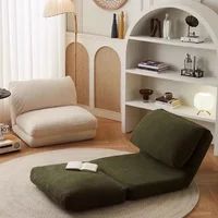 Lazy Sofa Human Kennel Can Lie Down and Sit on Living Room Balcony Bedroom Tatami Folding Back Single Comfortable Small Sofa