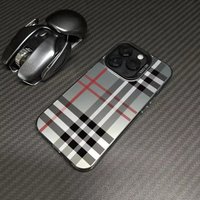 Plaid Design Art Case for Xiaomi Redmi Note 14 13 12 10 Pro Plus 11S 14C 13C 12C 9C 11S K70 K60 A2 A1 Turbo 4 Acrylic Hard Cover