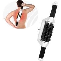 Handheld Rechargeable Vibration Inner Ball Roller Machine Fascia Slimming Machine Meridians Dredge Device Cervical Neck Massager