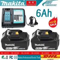 DDF487 100% Original Makita 5Ah/6Ah/9Ah, Makita 18V tool Battery BL1840BL1830B BL1850B BL1850 BL1860 Replacement Lithium Battery