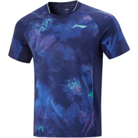 2025 New Table Tennis Sportswear Badminton Short-sleeved Training Suit Breathable Quick-drying Sweat-absorbent T-shirt Top