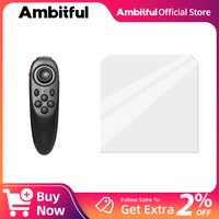 AMBITFUL 12.5x13.2cm Teleprompter Glass and Remote Control